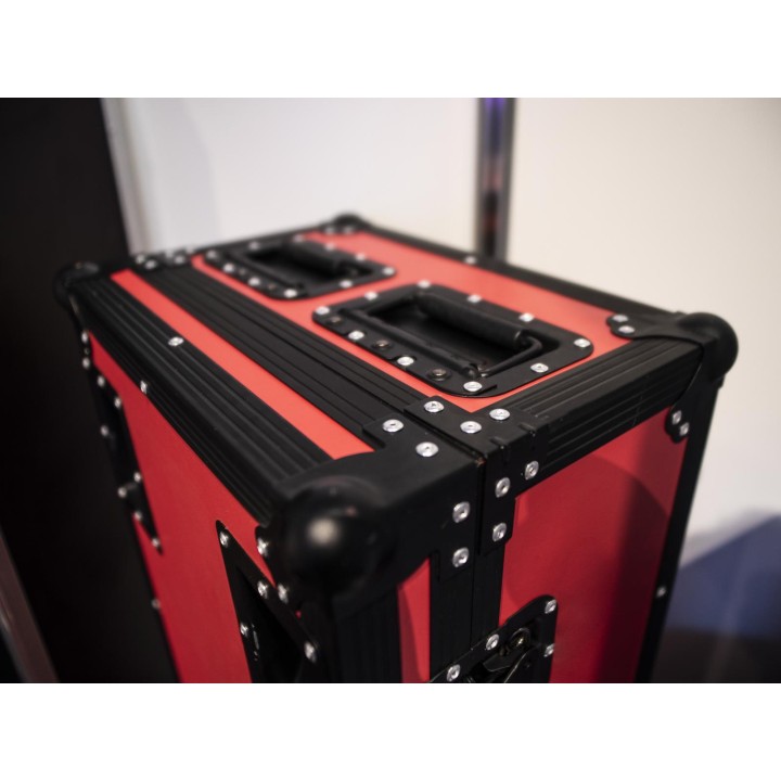 Roadinger - Flightcase 4x LED Umbrella