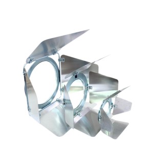 Eurolite - Barndoors PAR-20 Spot silver