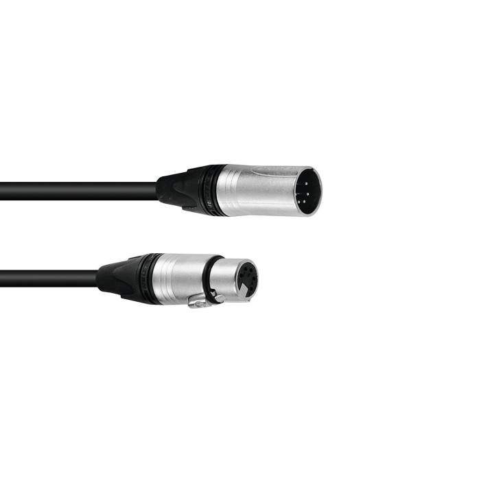 PSSO - DMX cable XLR 5pin 0,5m bk