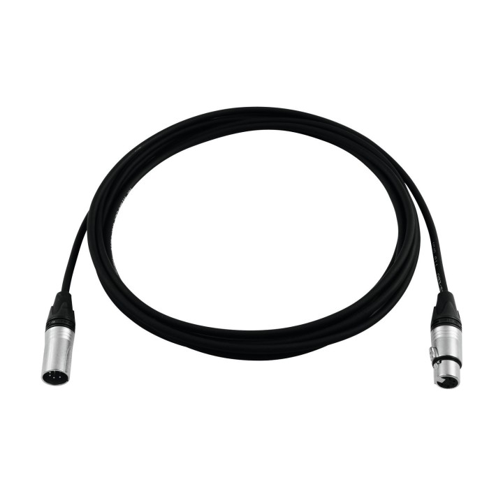 PSSO - DMX cable XLR 5pin 1m bk Neutrik