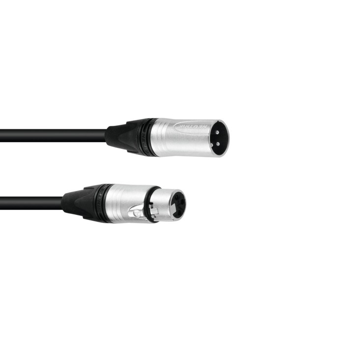 PSSO - XLR cable 3pin 3m bk Neutrik