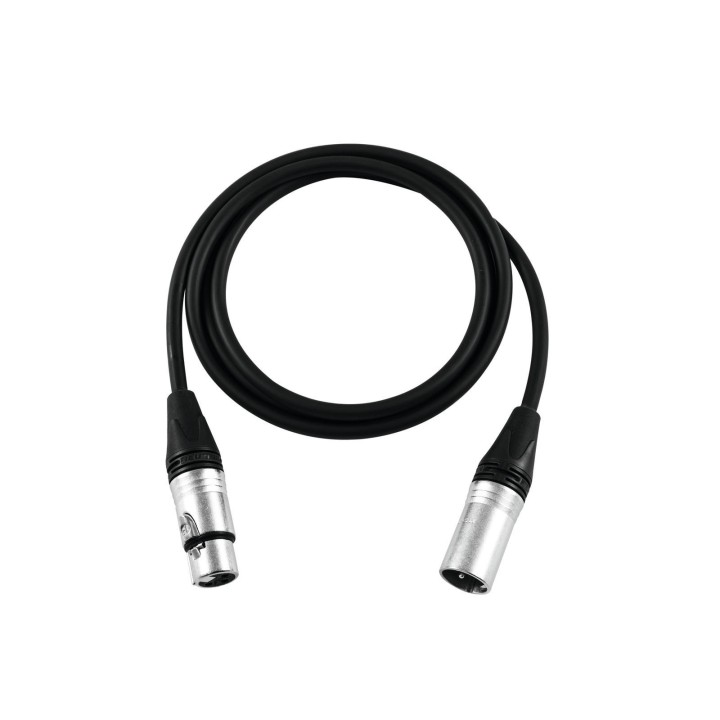 PSSO - XLR cable 3pin 3m bk Neutrik