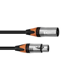 PSSO - XLR cable COL 3pin 3m bk Neutrik