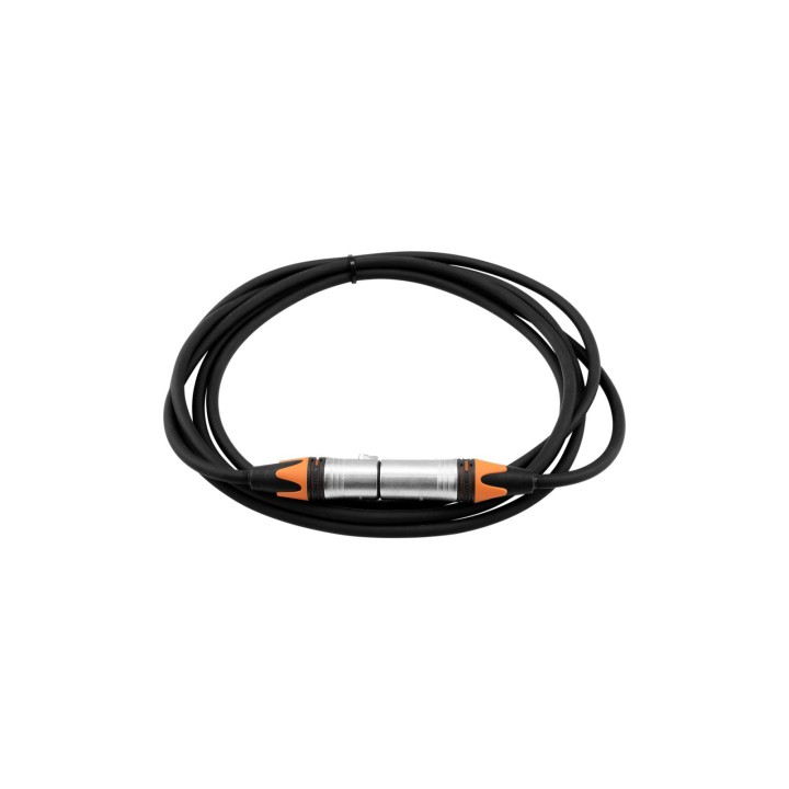 PSSO - XLR cable COL 3pin 3m bk Neutrik