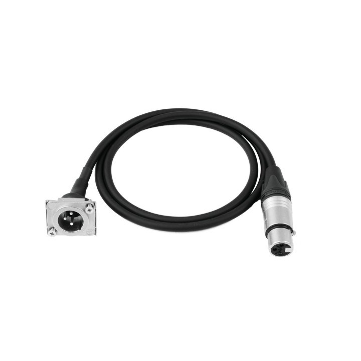 PSSO - Patch Cable XLR(F)/XLR(M) S 1m bk
