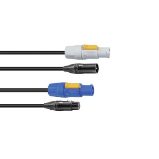 Sommer Cable - Combi Cable DMX PowerCon/XLR 5m
