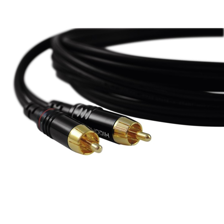Sommer Cable - RCA cable 2x2 0.5m bk Hicon
