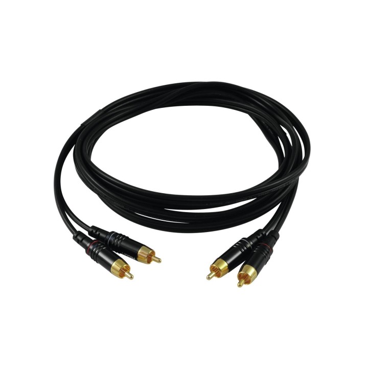 Sommer Cable - RCA cable 2x2 3m bk Hicon