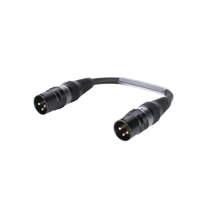 Sommer Cable - Adaptercable XLR(M)/XLR(M) 0.15m bk