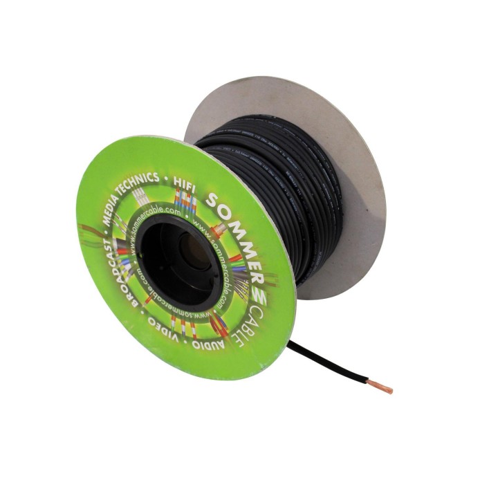 Sommer Cable - DMX cable 2x0.34 100m bk BINARY FRNC