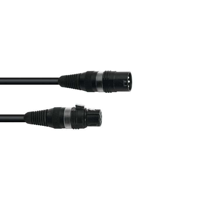 Sommer Cable - DMX cable XLR 3pin 1m bk Hicon