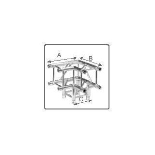 Work - wcx-29/l3 - 4 Points Aluminium Truss 29 x 29 cm | Z-Bombilla