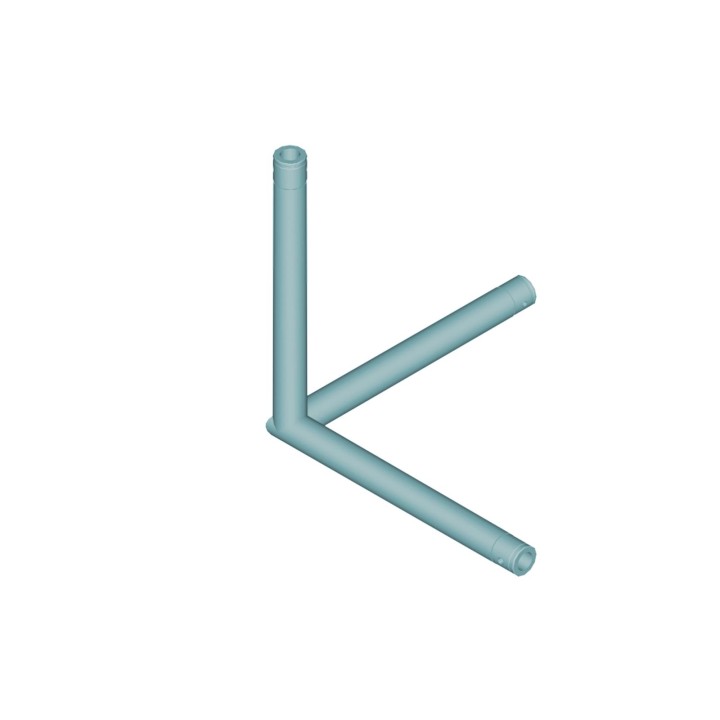 Alutruss - SINGLELOCK SPAL-S31 3-way Corner 90° bk