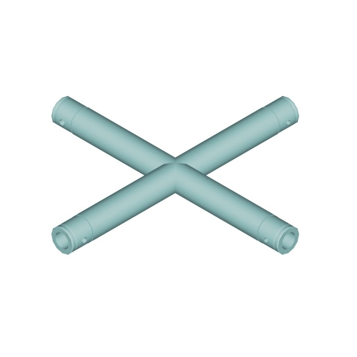 Alutruss - SINGLELOCK SPAC-S41 4-way Crosspiece 90° bk