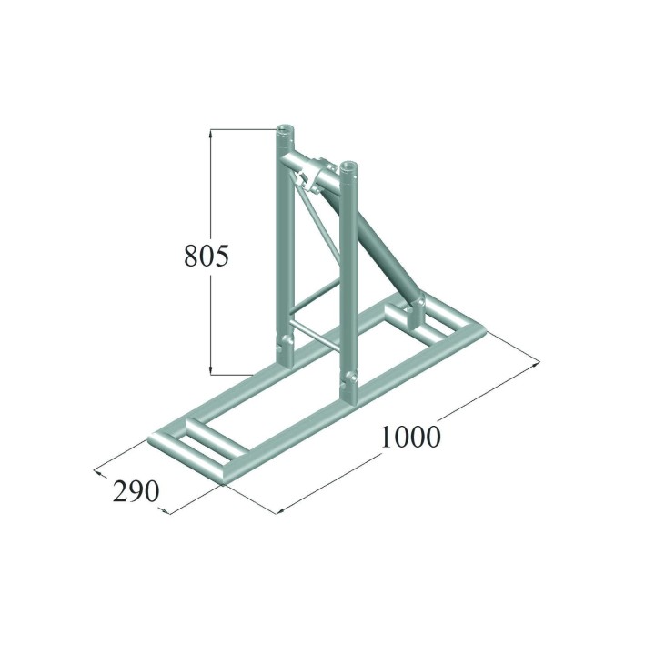 Alutruss - BILOCK BQ2-T-3 Stand
