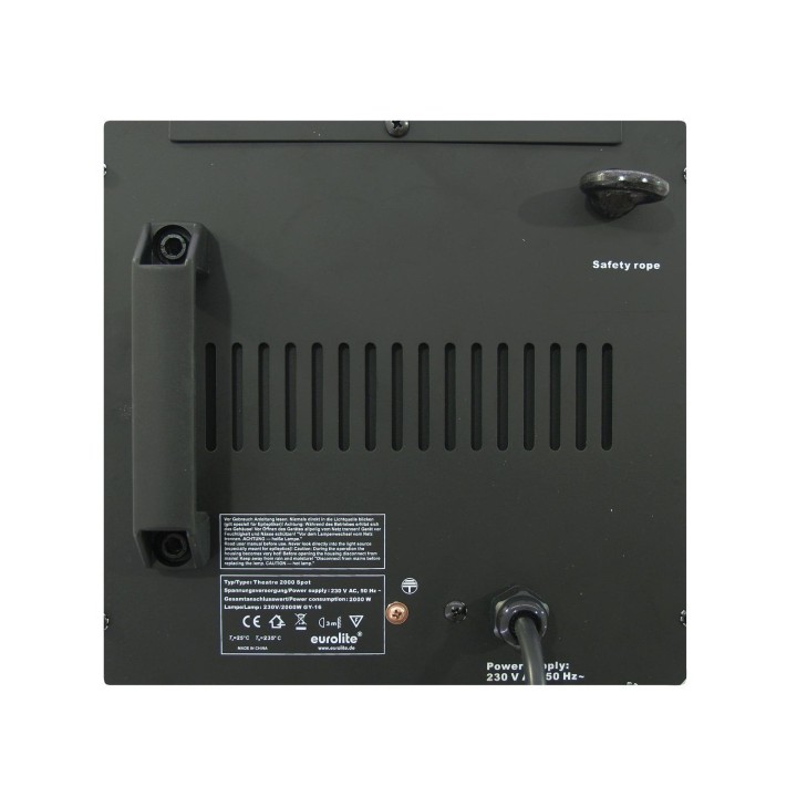 Eurolite - Theatre Spot 2000 Fresnel bk