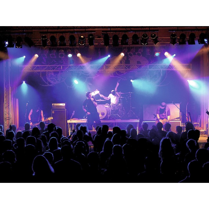 Eurolite - PAR-64 Spot Long with Plug sil