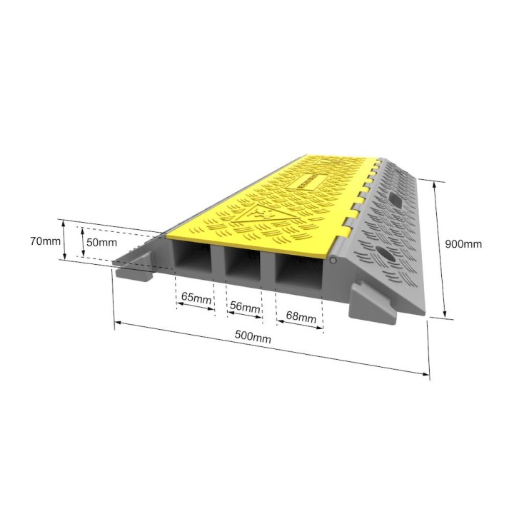 Eurolite - KB-3 Cablebrigde 3 Channels 900x500x70mm