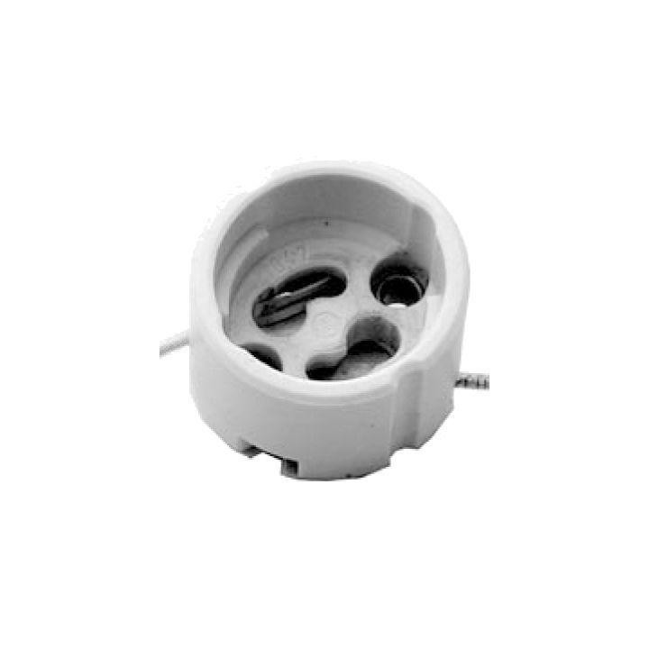 Z-B - PORTALAMPARAS DICRO 50W/220V GZ10 / GU10 CON CABLE - Lamp Holder | Z-Bombilla