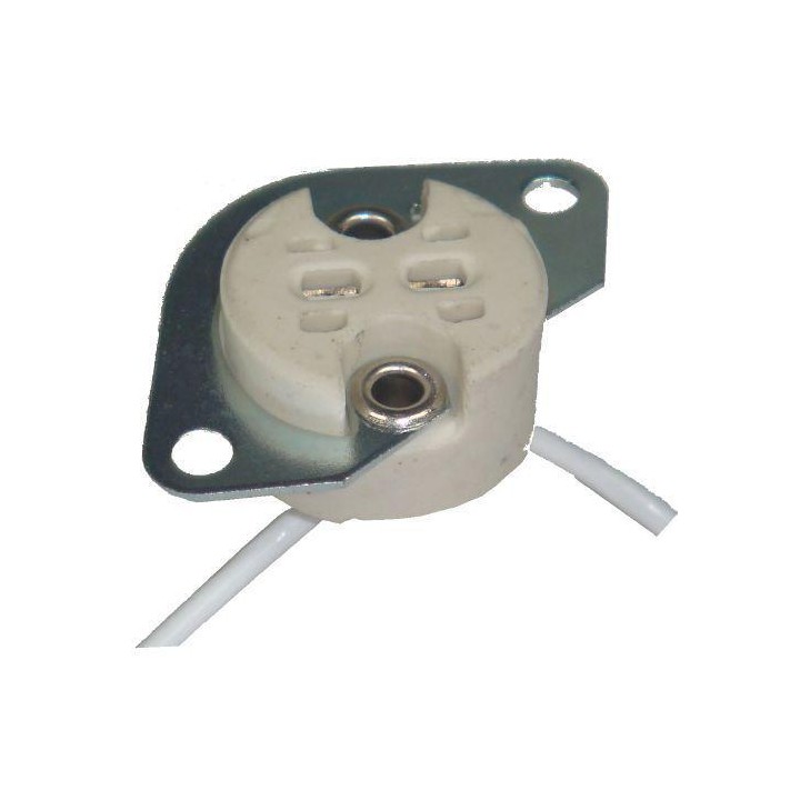 Z-B - PORTALAMPARAS BIPIN G4/G5.3/G6.35 C/SUJECC 6A/24V - Lamp Holder | Z-Bombilla