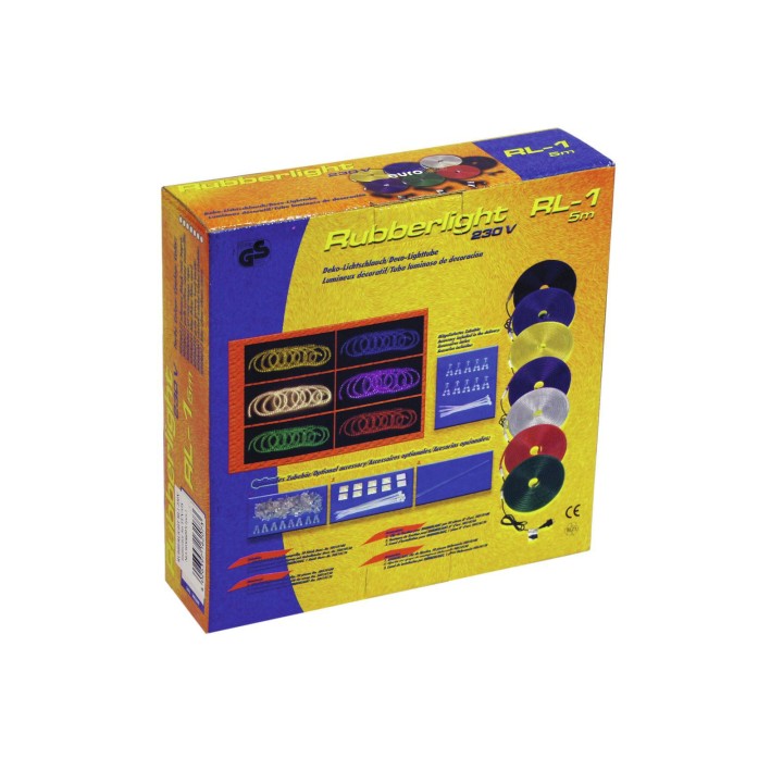 Eurolite - RUBBERLIGHT RL1-230V multicolor 5m