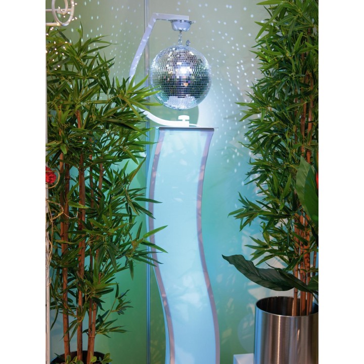 Eurolite - Stand Mount with Motor for Mirror Balls up to 50cm wh + Quick Link