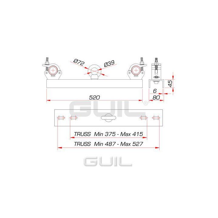 Guil - TS-AD1 - Truss Acessórios | Z-Bombilla