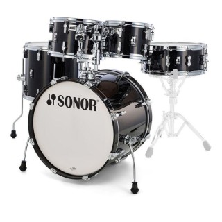 Sonor - SET AQ2 STUDIO TRANSPARENT BLACK
