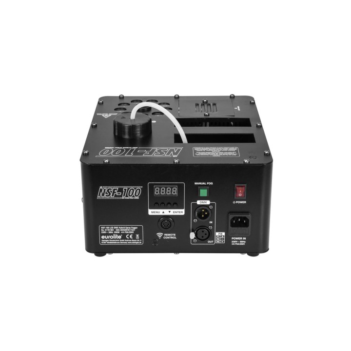 Eurolite - NSF-100 LED DMX Hybrid Spray Fogger