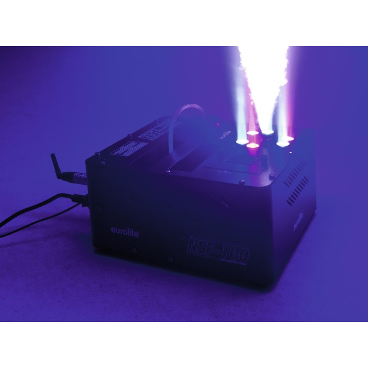 Eurolite - NSF-100 LED DMX Hybrid Spray Fogger