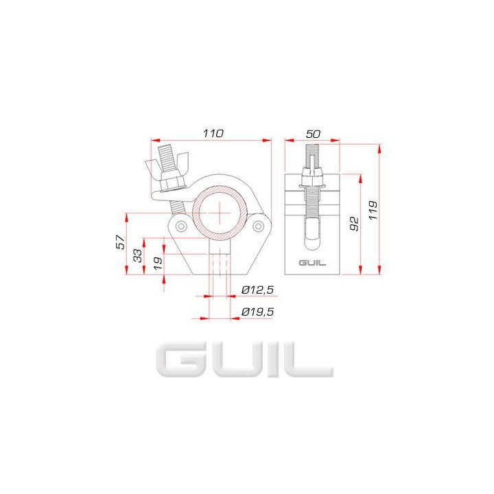 Guil - ABZ-05 - Truss Acessórios | Z-Bombilla