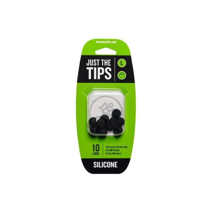 Mackie - MP SERIES LARGE SILICONE BLACK TIPS KIT