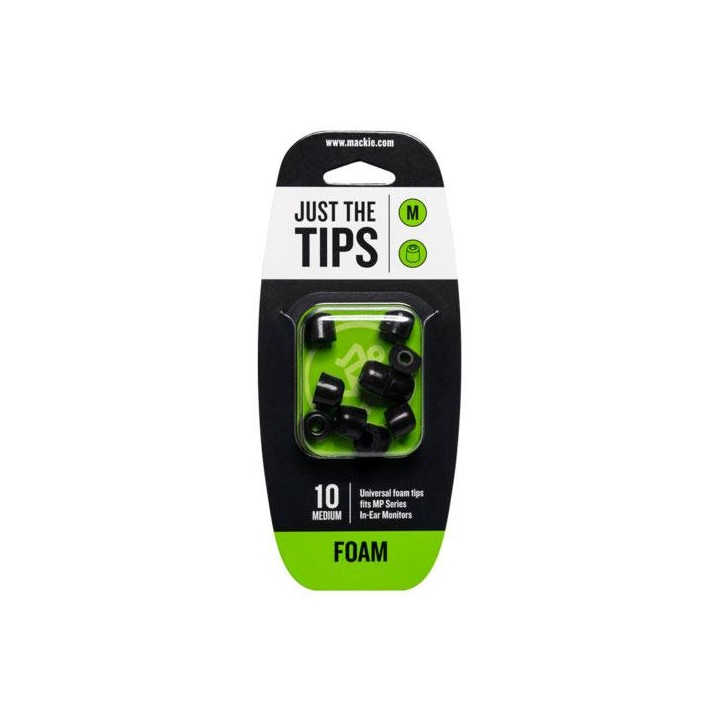 Mackie - MP SERIES MEDIUM FOAM BLACK TIPS KIT