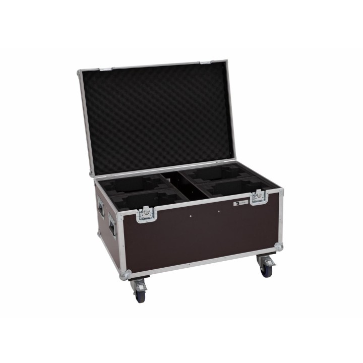 Roadinger - Flightcase 4x LED TMH-X4