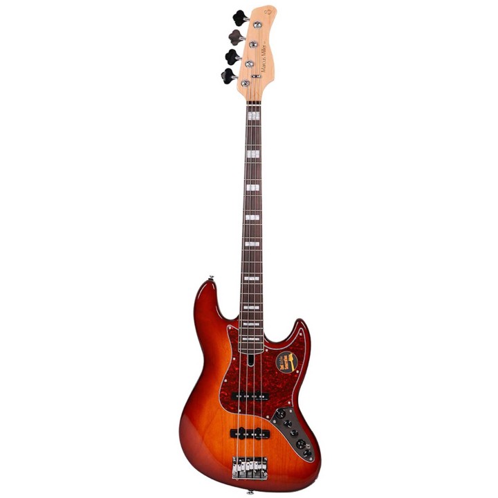 Marcus Miller - V7 ALDER-4 FRETLESS (2ND GEN) TS TOBACCO SUNBURST