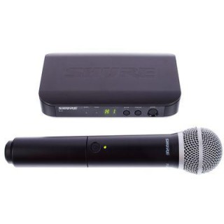 Shure - BLX24/PG58 - Wireless Microphone - Series PG Analog | Z-Bombilla
