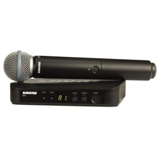 Shure - BLX24RE/B58 - Wireless Microphone - Series BETA Analog | Z-Bombilla