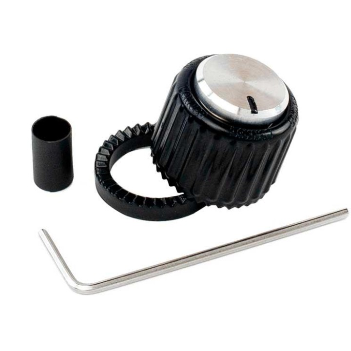 Planetwaves - LOKNOB LARGE - BLACK/SILVER