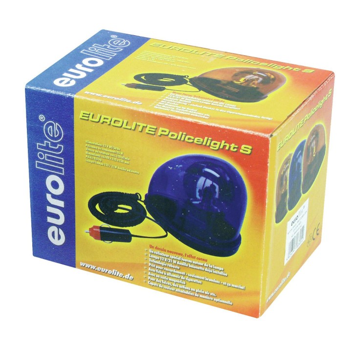 Eurolite - Police Beacon STA-1221 blue 12V/21W