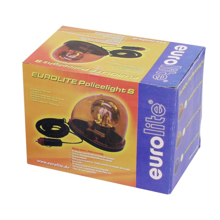 Eurolite - Police Beacon STA-1221 orange 12V/21W
