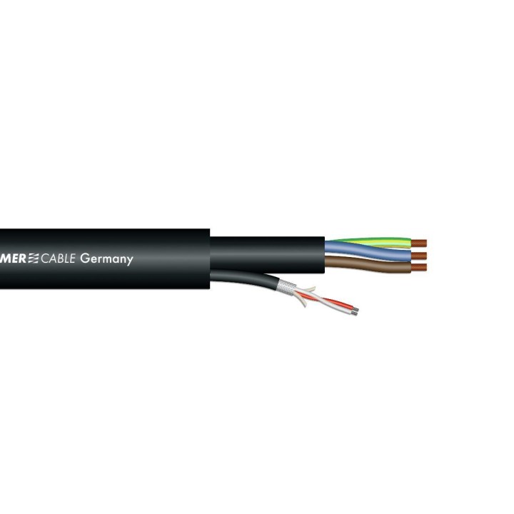 Sommer Cable - Combi Cable 1x2x0,25+3G1,5 100m