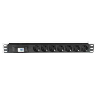 Showtec - 19" 1U Socketstrip 7