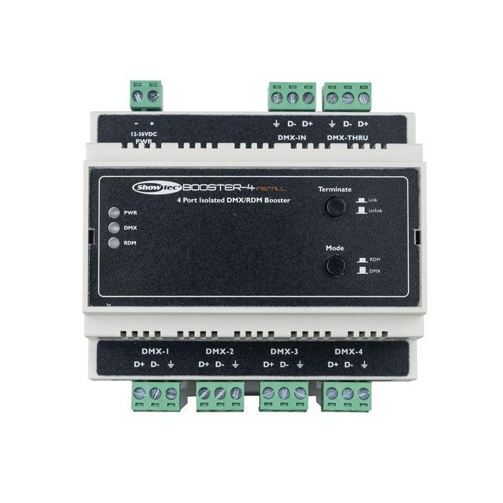 Showtec - Booster-4 Install