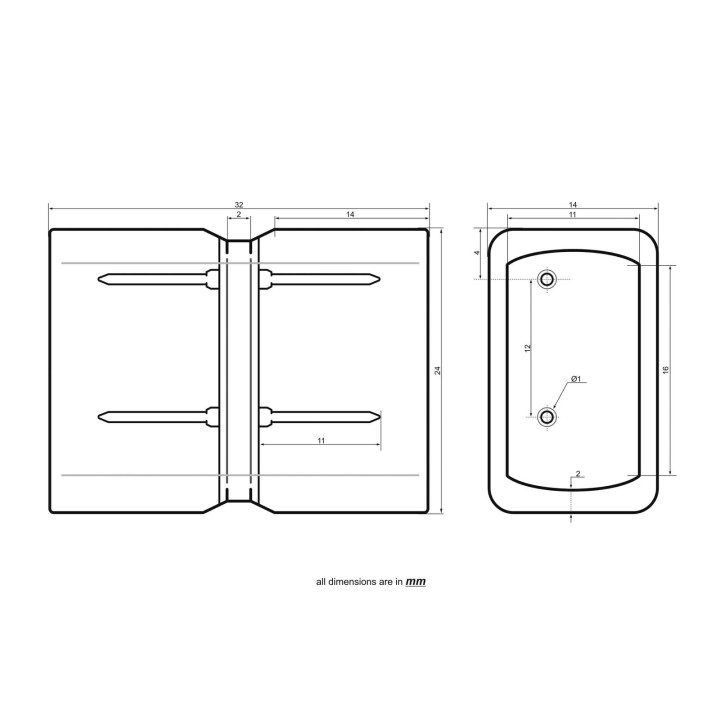 Eurolite - LED Neon Flex 230V Slim splice Connector