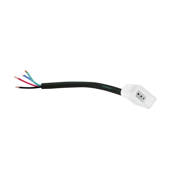 Eurolite - LED Neon Flex 230V Slim RGB Connection Cord with open wires