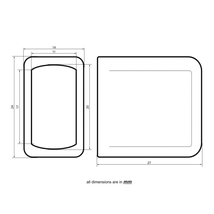 Eurolite - LED Neon Flex 230V Slim End Cap