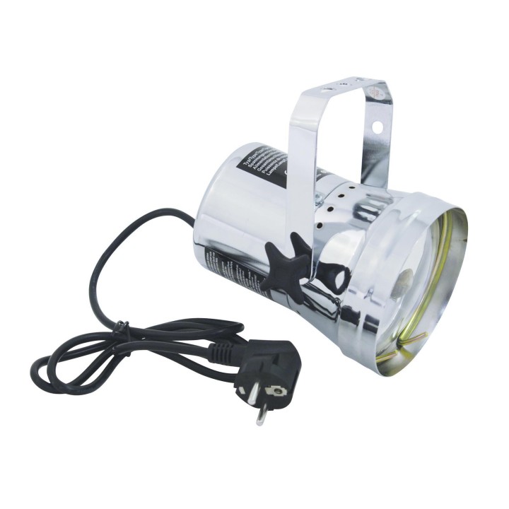 Eurolite - T-36 Pinspot with Plug, silver