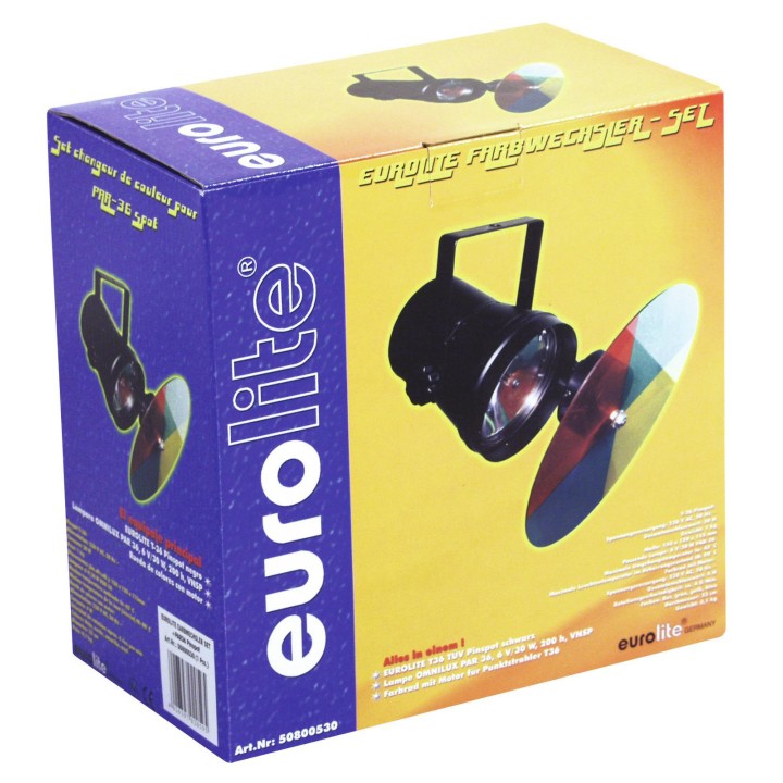 Eurolite - Color-Changer-Set + PAR-36 Pinspot