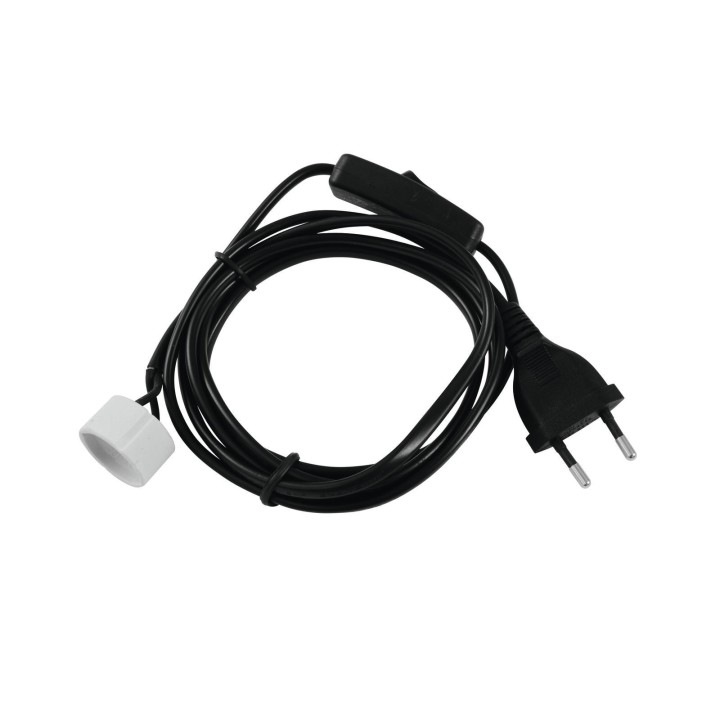 Eurolite - GU-10 Socket Power Cable, Plug, Switch