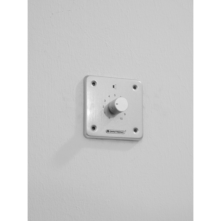 Omnitronic - PA Volume Controller 10 W mono sil